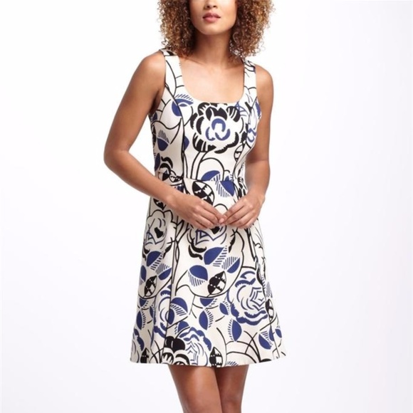 Anthropologie Dresses & Skirts - Anthropologie Ink-set Blooms Dress